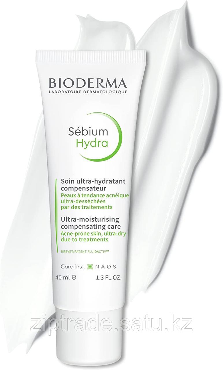 BIODERMA SEBIUM HYDRA КРЕМ ДЛЯ ОБЕЗВОЖЕННОЙ КОЖИ ЖИРНОГО ТИПА (40 МЛ)