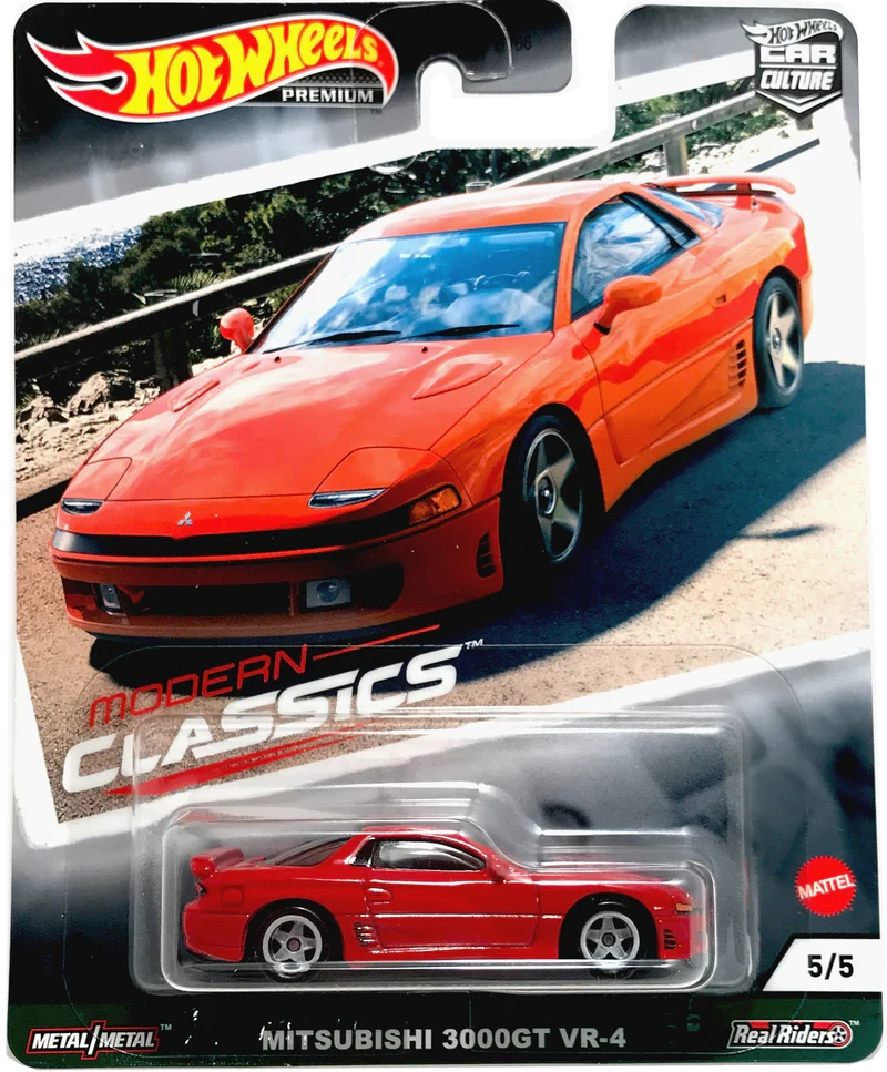 Hot Wheels Металлическая модель Mitsubishi 3000GT VR-4 GRJ90, Хот Вилс Car Culture