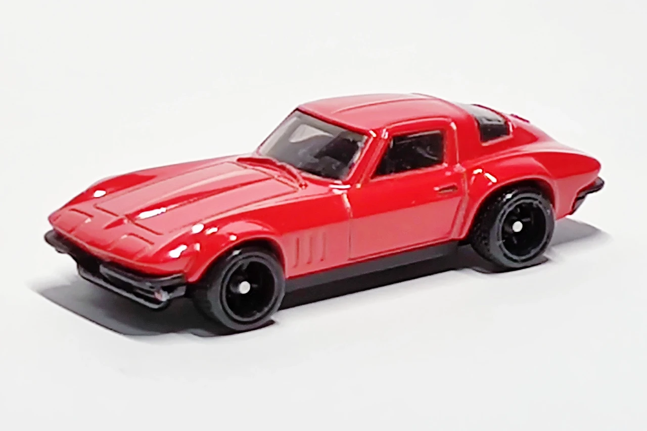 Hot Wheels Металлическая модель Corvette Stingray Coupe '65, Хот Вилс, Quick Shifters (Уценка)