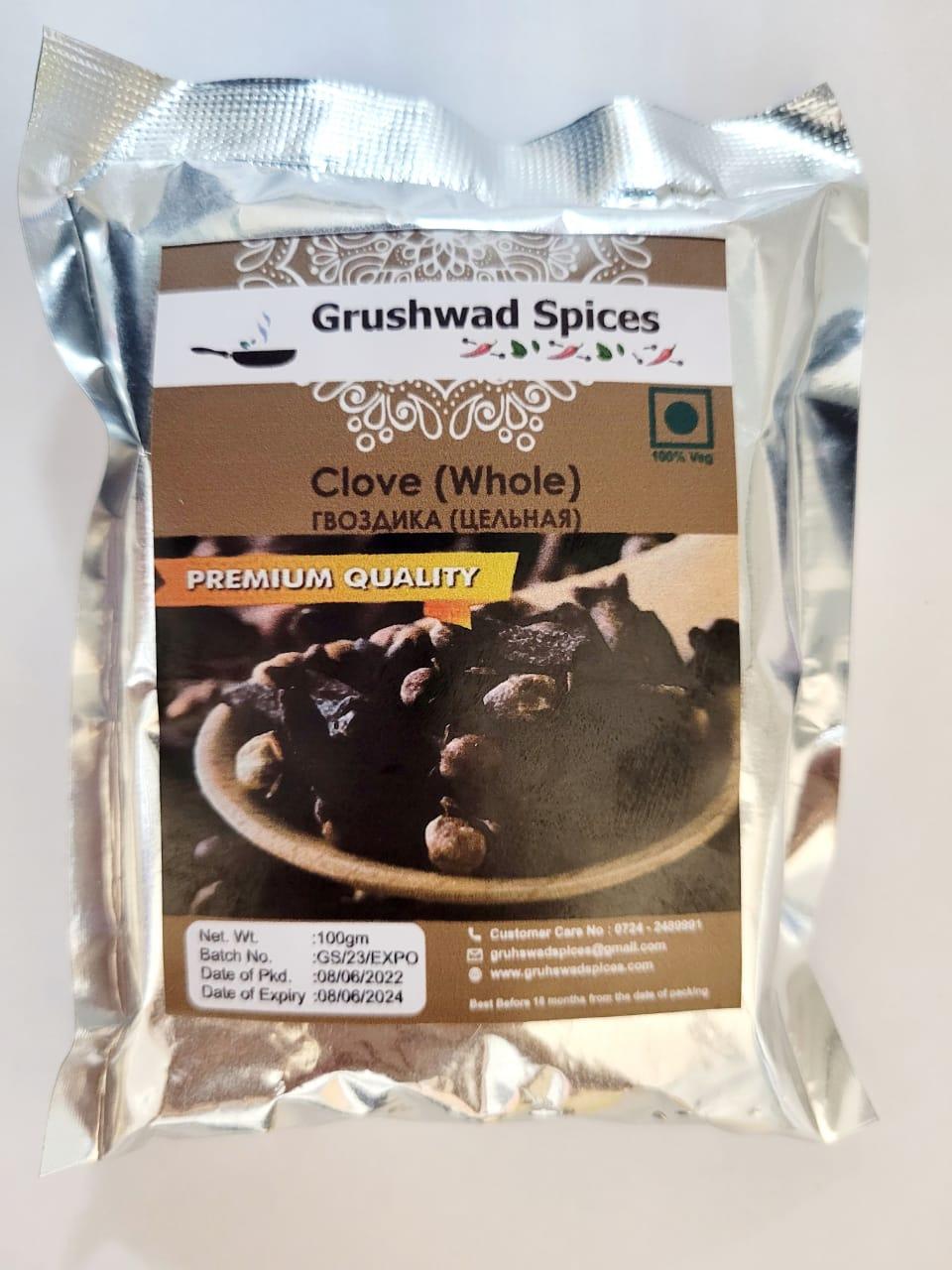 Гвоздика цельная, 50 гр, Gruhswad Spices