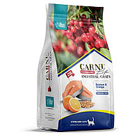 CARNI LIFE Sterilised Корм для стерилизованных с лососем, с апельсином и клюквой