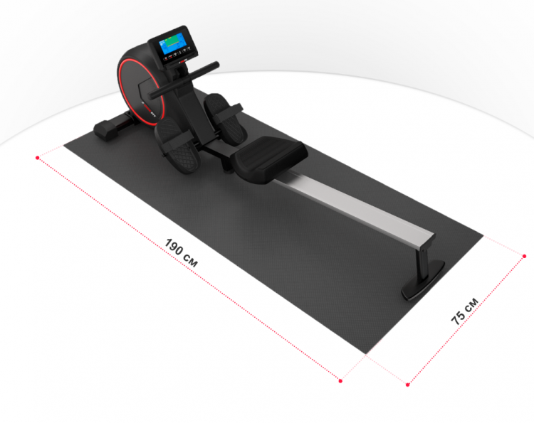 Гребной тренажер Unix Fit Techno Rower 410E - фото 6 - id-p106325698