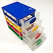 Пластиковый комод “Мини” 4-х секционный (цветной), Patisson 416, фото 7