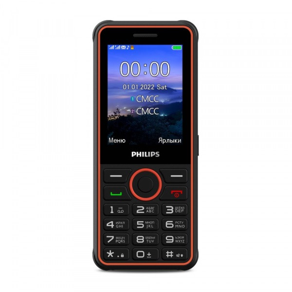 Мобильный телефон Philips Xenium E2301 серый