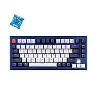 Клавиатура Keychron Q1 QMK HotSwappable Gateron Phantom Blue RGB Knob Navy