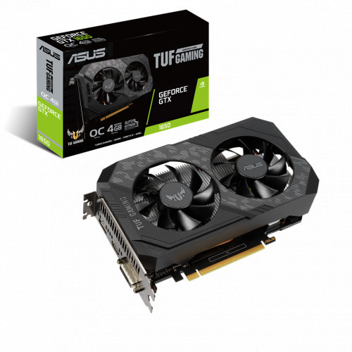 Видеокарта ASUS GeForce GTX 1650 4GB GDDR6 TUF GAMING OC 90YV0EH0-M0NA00