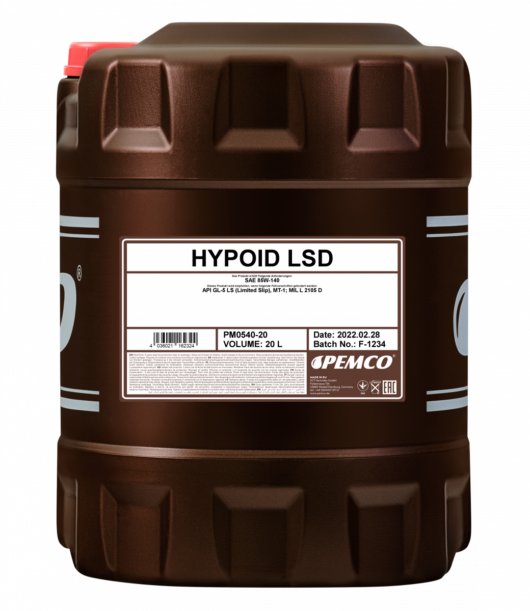Pemco Hypoid LSD 85W-140