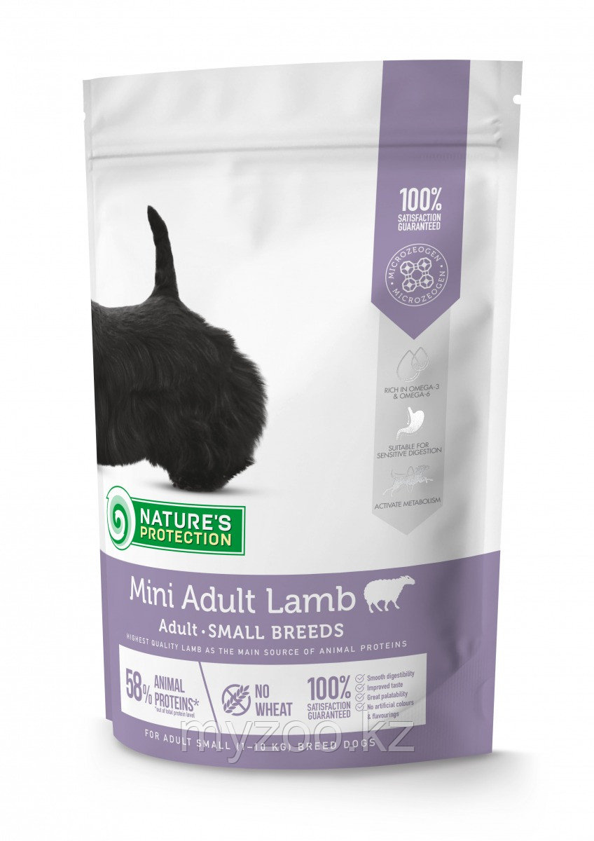 NP Mini Adult Lamb для собак мелких пород с ягненком, 500гр