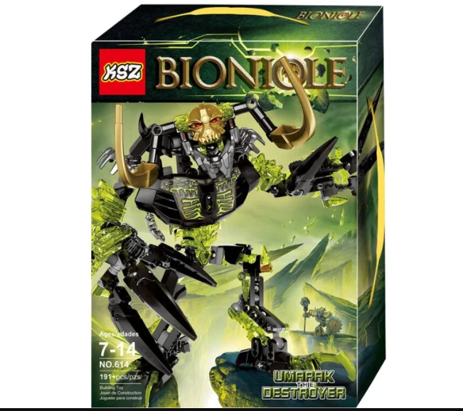Набор Бионикл Bionicle Умарак-Разрушитель + Лорд паучий череп - фото 2 - id-p106327853