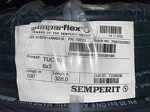 Шланг мбс 6 мм Semperit TUC 20