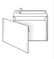 Конверт почтовый 155*220, белый, клеевая лента по длинной стороне, ТАНГИР