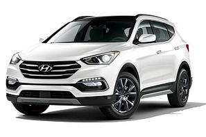 Пороги Hyundai Santa Fe Premium 2012-2018