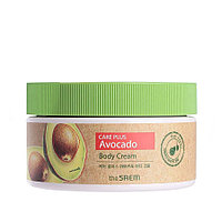 The Saem Питательный крем для тела с экстрактом авокадо Care Plus Avocado Body Cream 300 ml