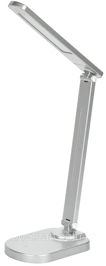LIGHTING Светильник светодиодный настольный 2028 5Вт на подставке USB-выход диммер серебро IEK - фото 1 - id-p106351507