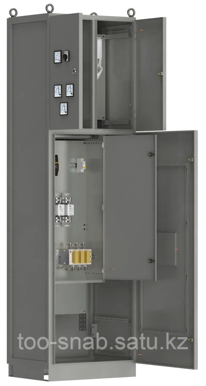 Панель вводная ВРУ-8504 МУ 3ВП-5-63-0-30 рубильник 1х630А плавкие вставки 3х630А выключатель автоматический 1Р - фото 1 - id-p106354080