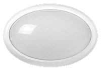 Светильник светодиодный ДПО 3040 12Вт 4500K IP54 овал пластик белый IEK