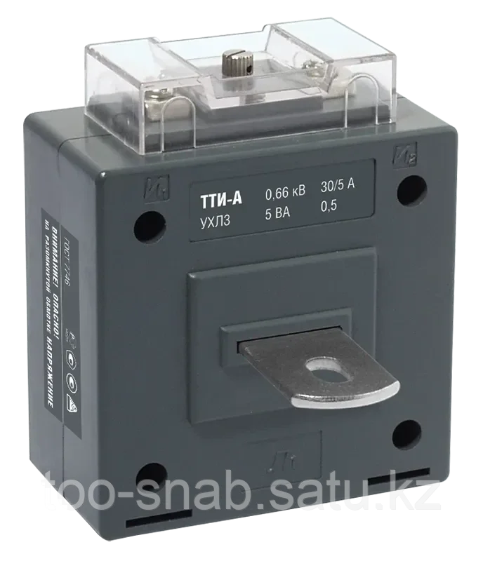 Трансформатор тока ТТИ-А 15/5А 5ВА 0,5 IEK - фото 1 - id-p106350762