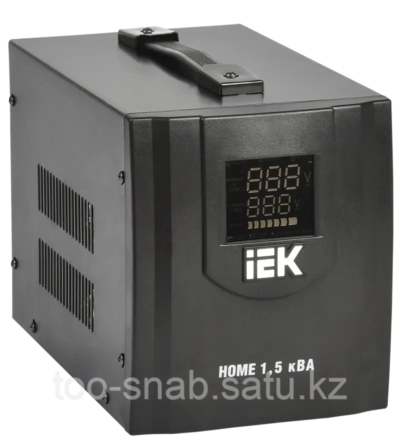 Стабилизатор напряжения переносной HOME 1,5кВА (СНР1-0-1,5) IEK - фото 1 - id-p106350959