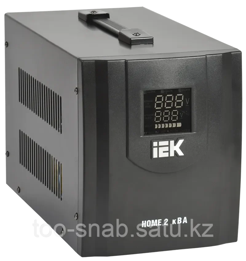 Стабилизатор напряжения переносной HOME 2кВА (СНР1-0-2) IEK - фото 1 - id-p106350960