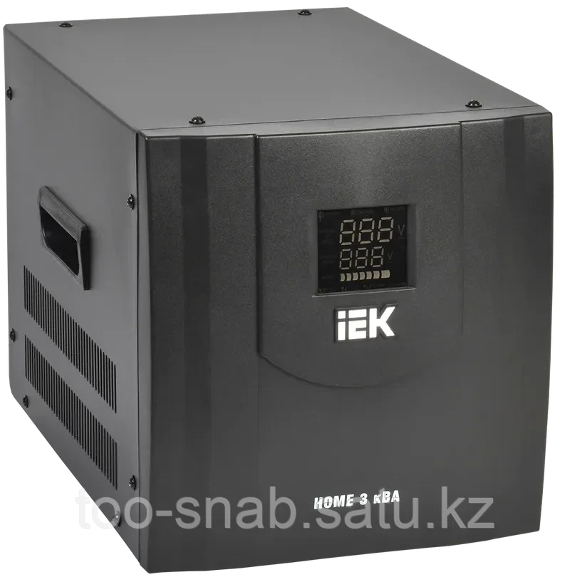 Стабилизатор напряжения переносной HOME 3кВА (СНР1-0-3) IEK - фото 1 - id-p106350961