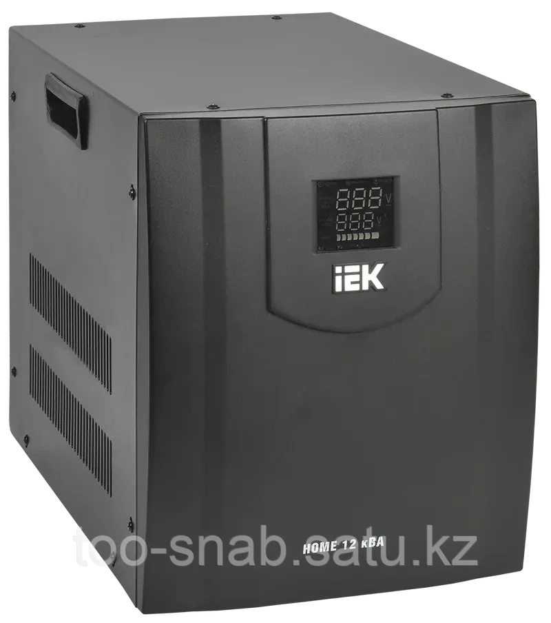 Стабилизатор напряжения переносной HOME 12кВА (СНР1-0-12) IEK - фото 1 - id-p106350965
