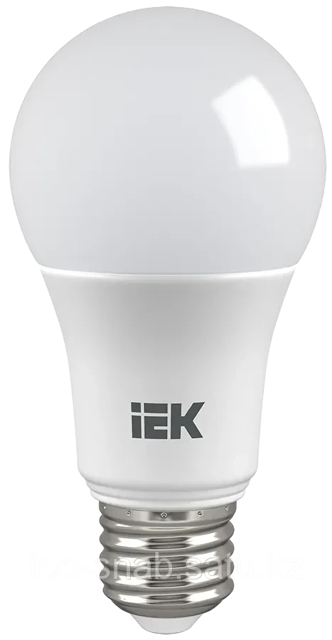 Лампа светодиодная A60 шар 11Вт 230В 6500К E27 IEK - фото 2 - id-p106351819