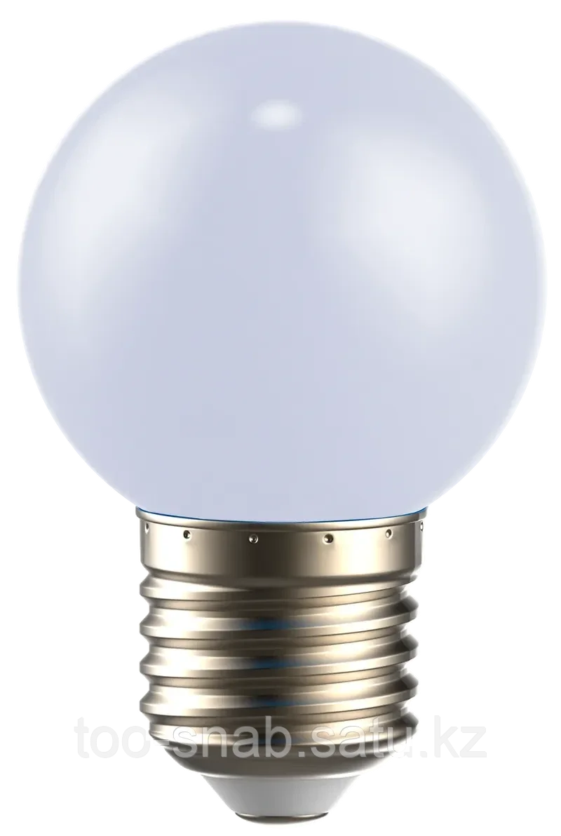 LIGHTING Лампа светодиодная декоративная G45 шар 1Вт 230В холодный белый E27 IEK - фото 3 - id-p106351886
