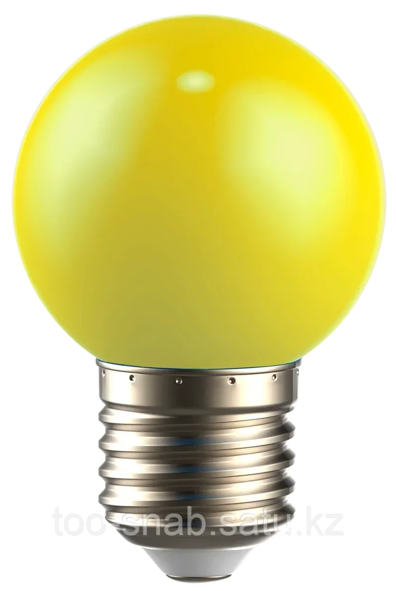 LIGHTING Лампа светодиодная декоративная G45 шар 1Вт 230В желтый E27 IEK - фото 3 - id-p106351888