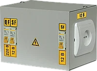 Ящик с понижающим трансформатором ЯТП-0,25 230/42-2 36 УХЛ4 IP30 IEK