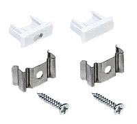 Набор для монтажа накладного прямоугольного профиля для светодиодной ленты 1607 IEK