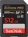 Карта памяти SanDisk Extreme Pro SDXC UHS-1 512GB 200MB/s, фото 2