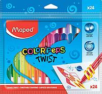 Балауыз боры 24 кв Maped Color Peps Twist 860624