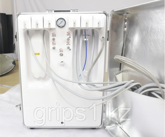 Мобильная портативная стоматологическая установка в чемодане на 4-6 инструментов - A35 (Китай) - фото 4 - id-p106356828