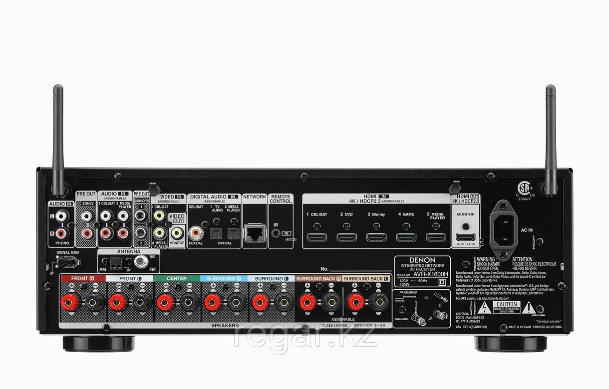 DENON DENON AV-ресивер AVR-X1700H ЧЕРНЫЙ