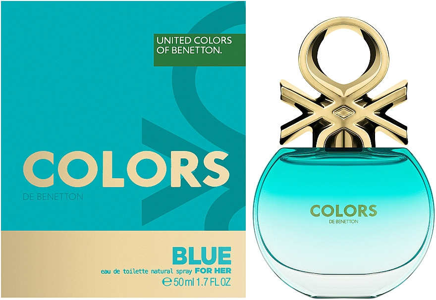 United Colors of Benetton Colors De Benetton Blue for her edt 50ml