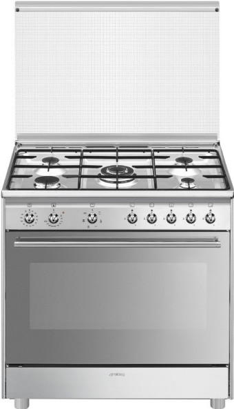 Кухонная плита Smeg SX91SV9 серебристый - фото 1 - id-p106361976