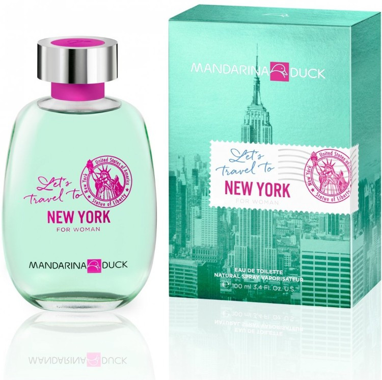 Mandarina Duck Let`s Travel To New York For Woman edt 100ml - фото 1 - id-p106362173