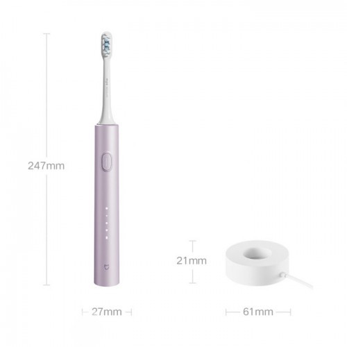 Электрическая зубная щетка Xiaomi Mijia Sonic Electric Toothbrush T302 - фото 2 - id-p106362518