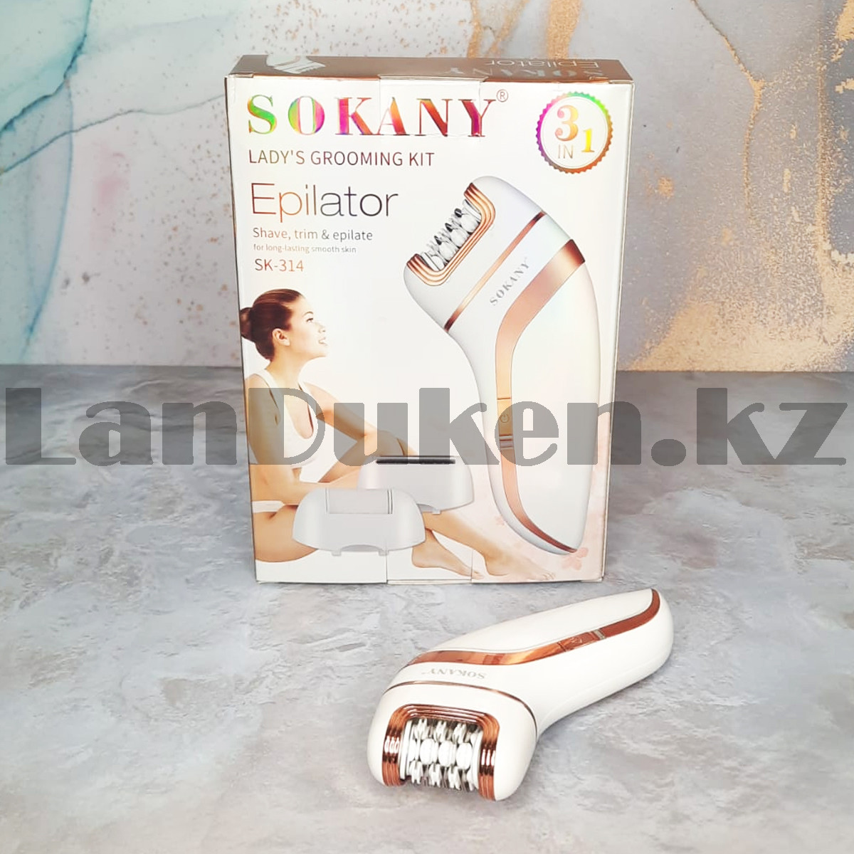 Эпилятор аккумуляторный для всего тела Sokany SK 314