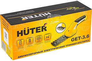 Аккумуляторный электрический триммер-кусторез Huter GET-3,6, фото 5