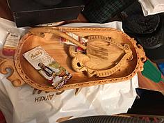 Хотела выразить огромную благодарность получатель в восторге. Отдельное спасибо продавцам за быстрый сбор. В один день собрали и отправили.