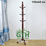 Напольные деревянные вешалки 9 крючков. Доставка и сборка., фото 4