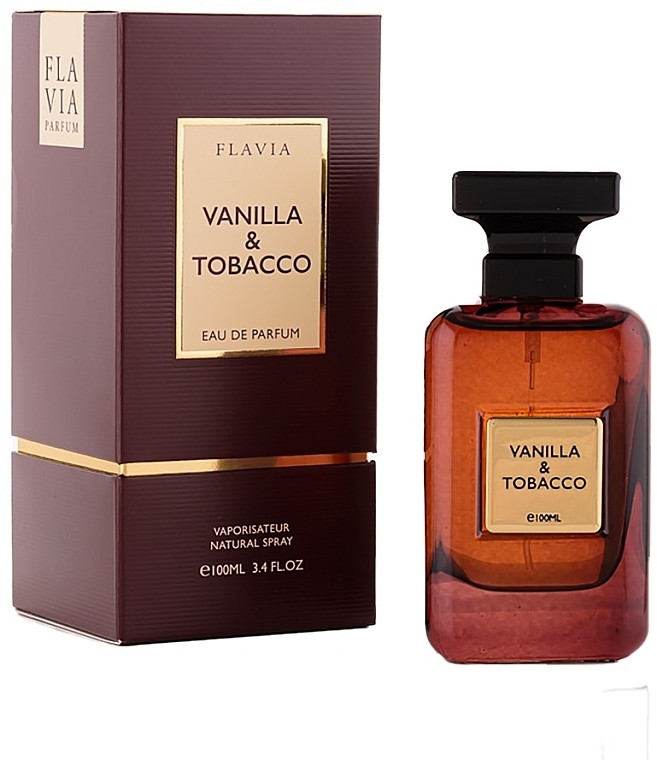 Парфюмерная вода Flavia Vanilla&Tobacco (Tom Ford Tobacco Vanille) 100ml - фото 1 - id-p106365043