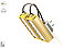Магистраль Взрывозащищенная GOLD, консоль K-2, 54 Вт, 30X120°, светодиодный светильник, фото 4