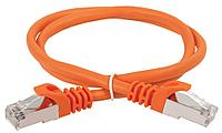ITK Коммутационный шнур (патч-корд) кат.5E FTP 1м оранжевый