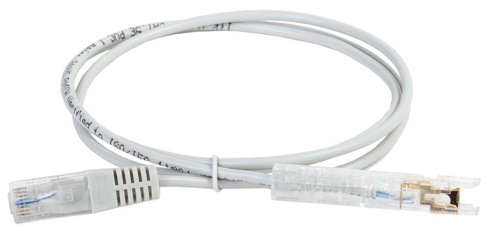 ITK Патч-корд 110-RJ45 1 пара кат.5E 1м серый