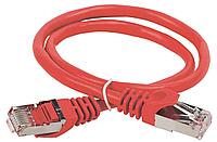 ITK Коммутационный шнур (патч-корд) кат.6 FTP LSZH 0,5м красный