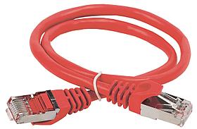 ITK Коммутационный шнур (патч-корд) кат.6 FTP LSZH 0,5м красный