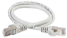 ITK Коммутационный шнур (патч-корд) кат.6 FTP LSZH 1м серый