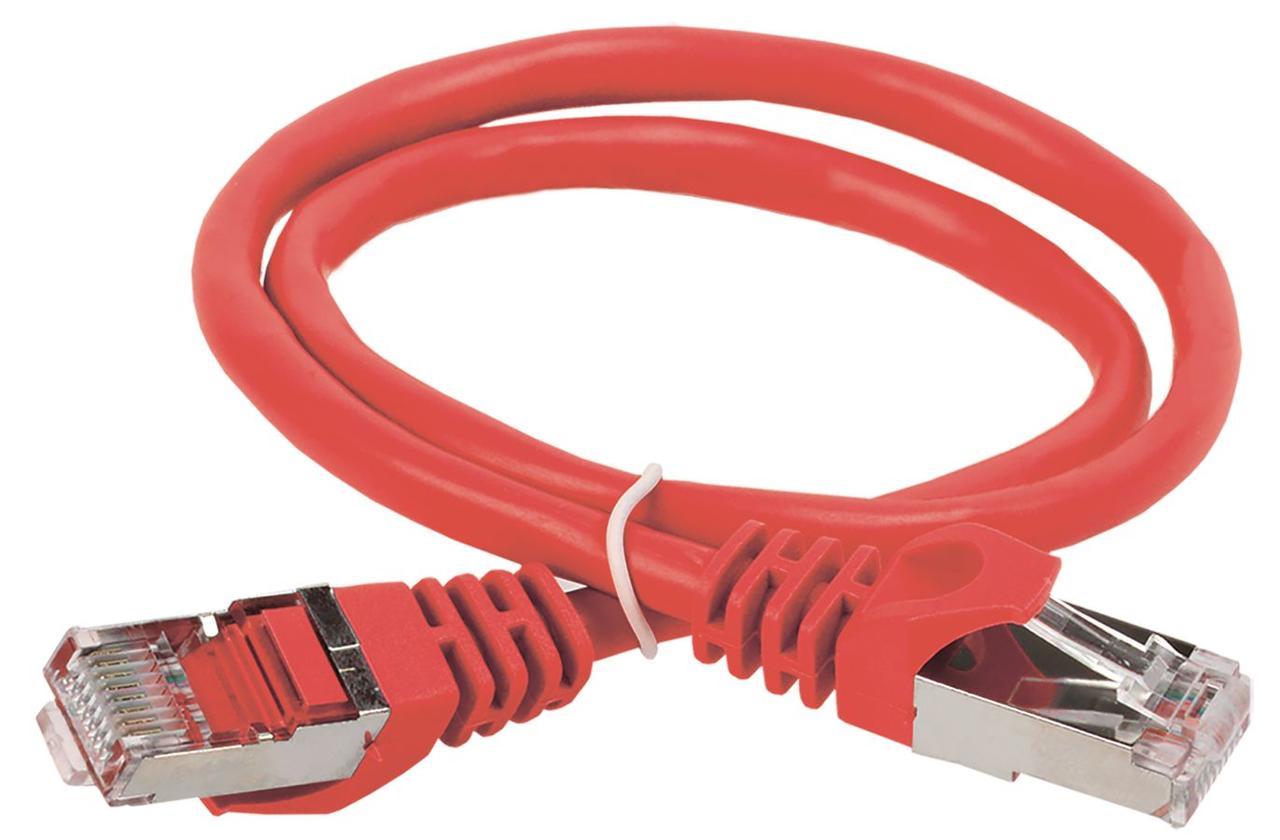 ITK Коммутационный шнур (патч-корд) кат.5E FTP LSZH 2м красный